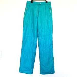 KITEX 🇦🇹 Vintage 80’s Ski Pants Turquoise S/M